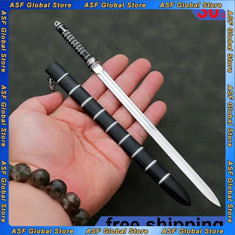 22 سنتيمتر أفلام إريك بروكس Weapo بطل السوبر Weapo شفرة مصاص دماء هنتر المواد المعدنية كاتانا سيف ساموراي Showp نموذج الهدايا اللعب