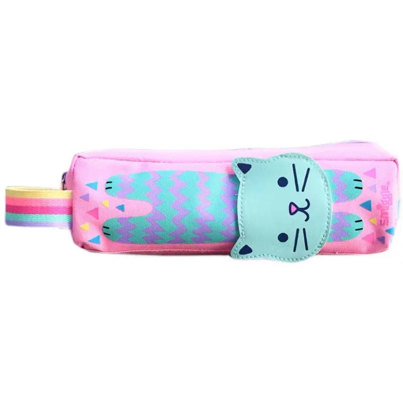 

Smi ggle Cartoon Multi-Function Folding Pen Case Cute Student Stationery Bag Creative Learning Supplies Storage Pencil Bag