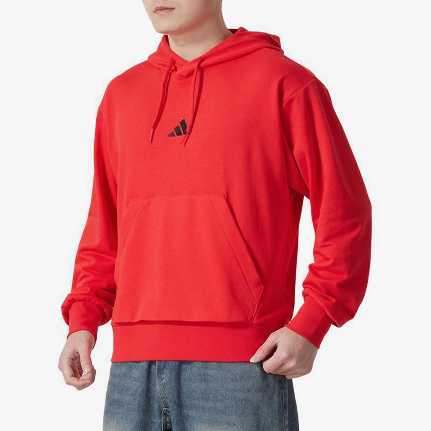 

Adidas Originals 2025 Spring Men's Knit Training Hooded Sweatshirt JE3840