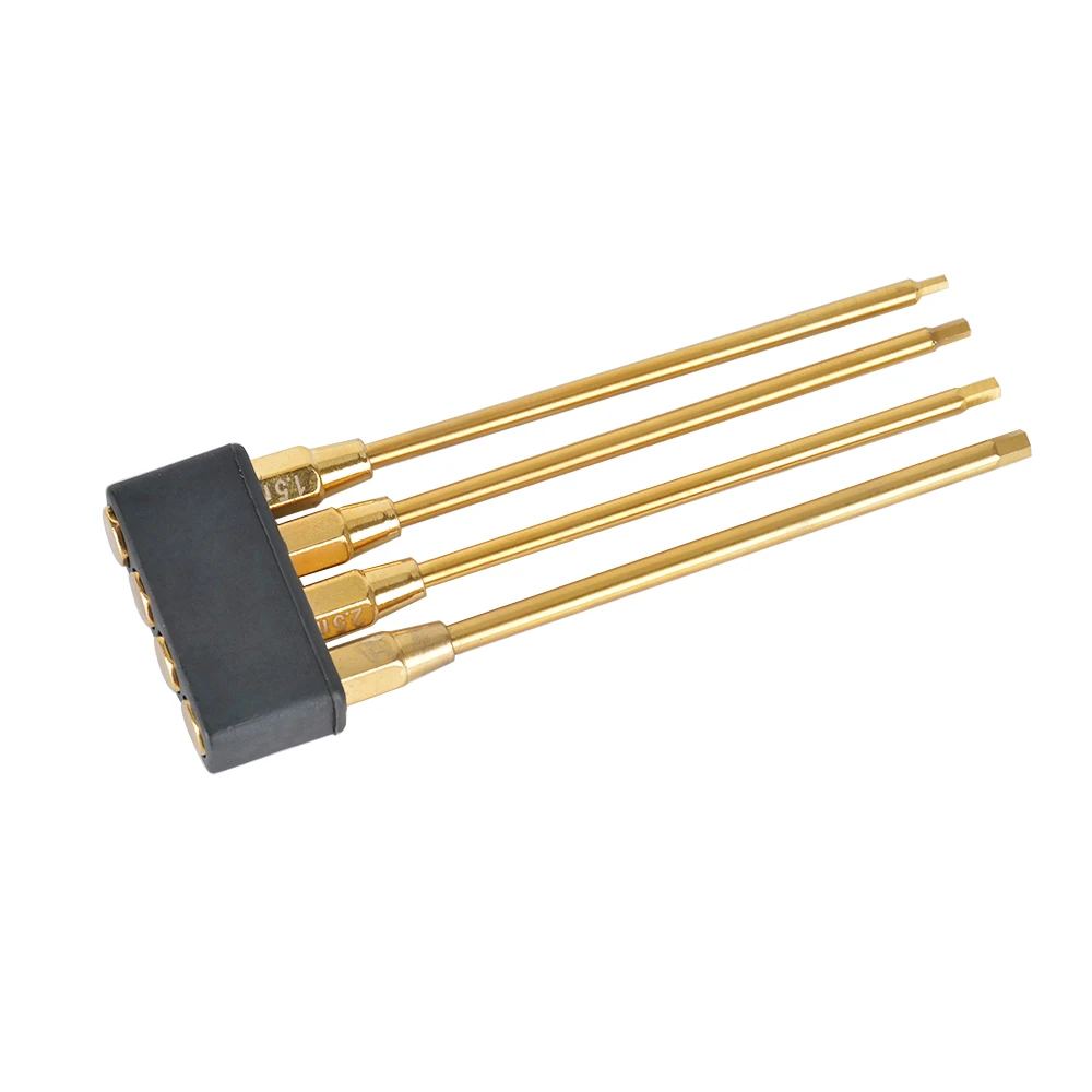 Profesjonalny zestaw bitów do wkrętarki RC 1.5-3.0mm do modeli samochodów - metalowe, antypoślizgowe akcesoria do elektronarzędzi do konserwacji