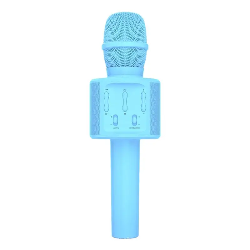 Bluetooth Wireless Home Mic Ktv Player For Kids  With Magic Sound LED Light Accessories Wireless Audio A