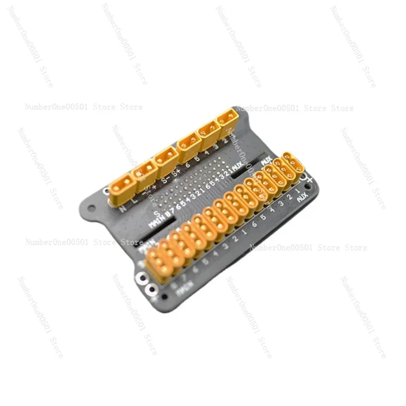 ROV cabin wiring expansion board, underwater robot electronic cabin distribution board, plug-in breakout board 40A