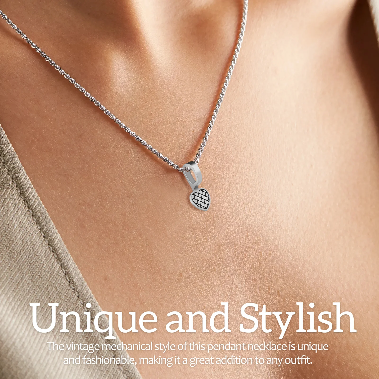 100Pcs Alloy Jewelry Bails Vintage Punk Style Pendant Charms Jewelry Making Supplies Necklace Pendants Men Charms