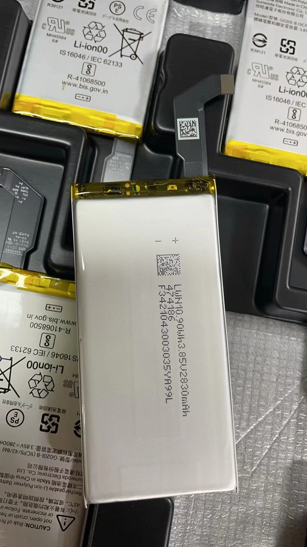 100% Original 100% New Replacement Battery For Google Pixel4 Pixel 4 G020I-B Genuine Battery 2800mAh