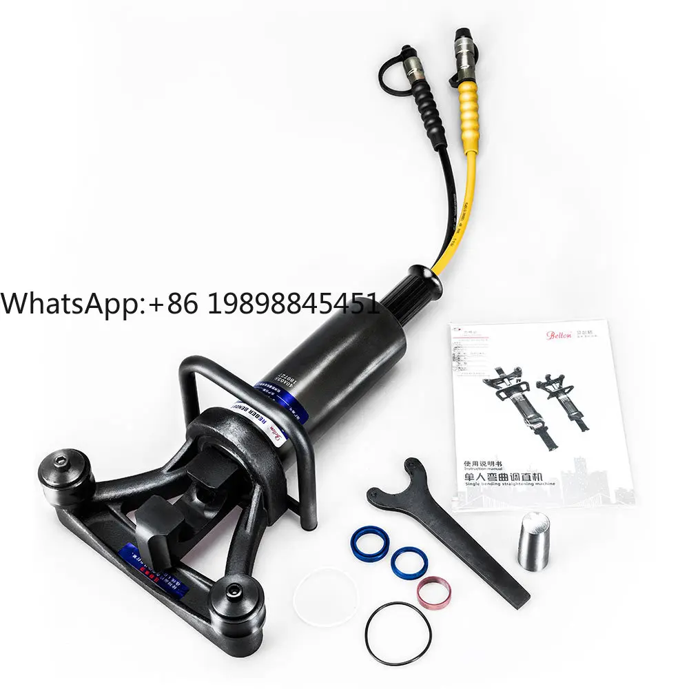 Machine à cintrer les barres d'armature BR-40A, 40mm, Machine à lisser, cintreuse de tiges en acier/courbeuse de barres d'armature portative