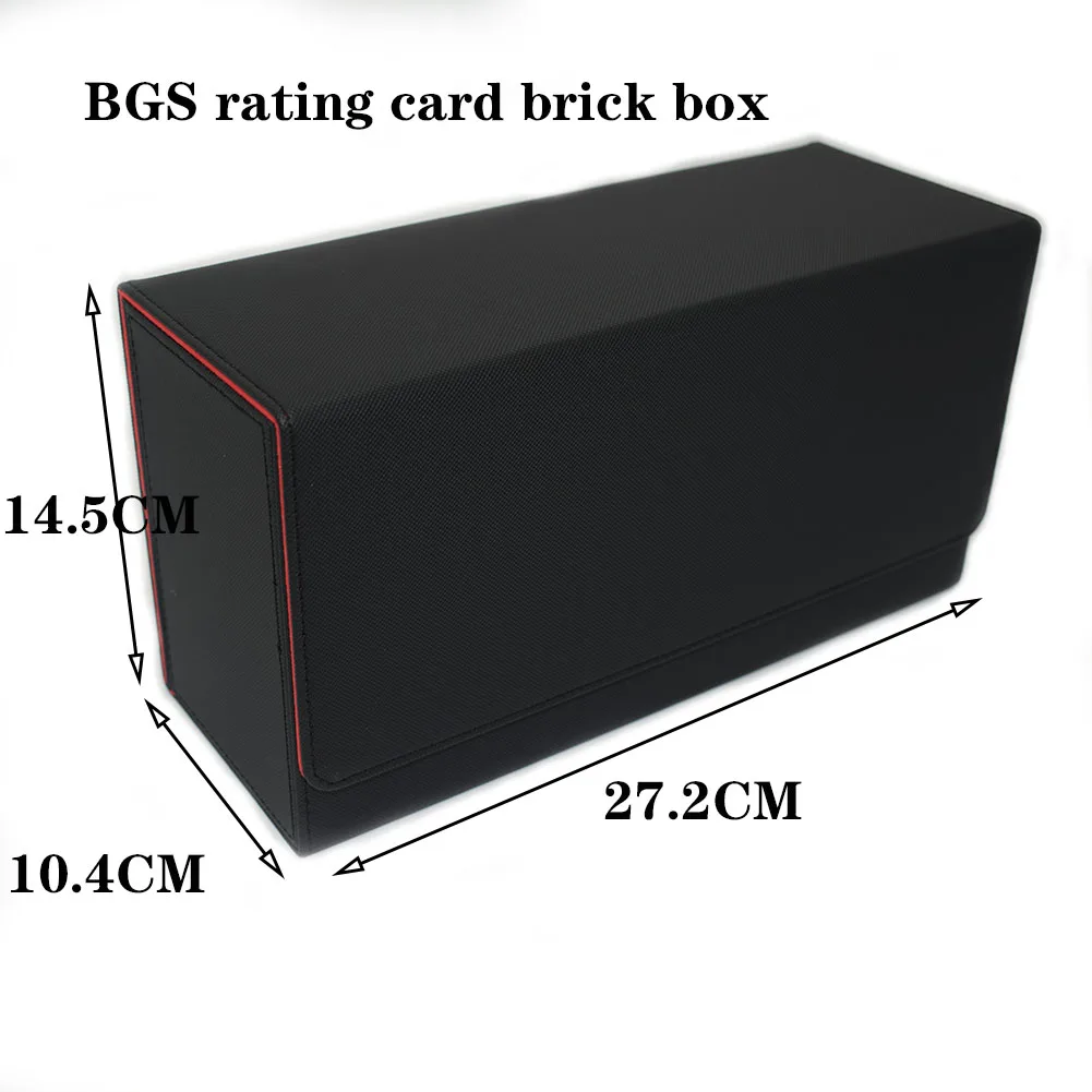 Large BGS Card Brick Box Deck Case Trading Cards Board Games PKM YGO TCG Magical Cards HolderSquare screw card brick Binders: 36