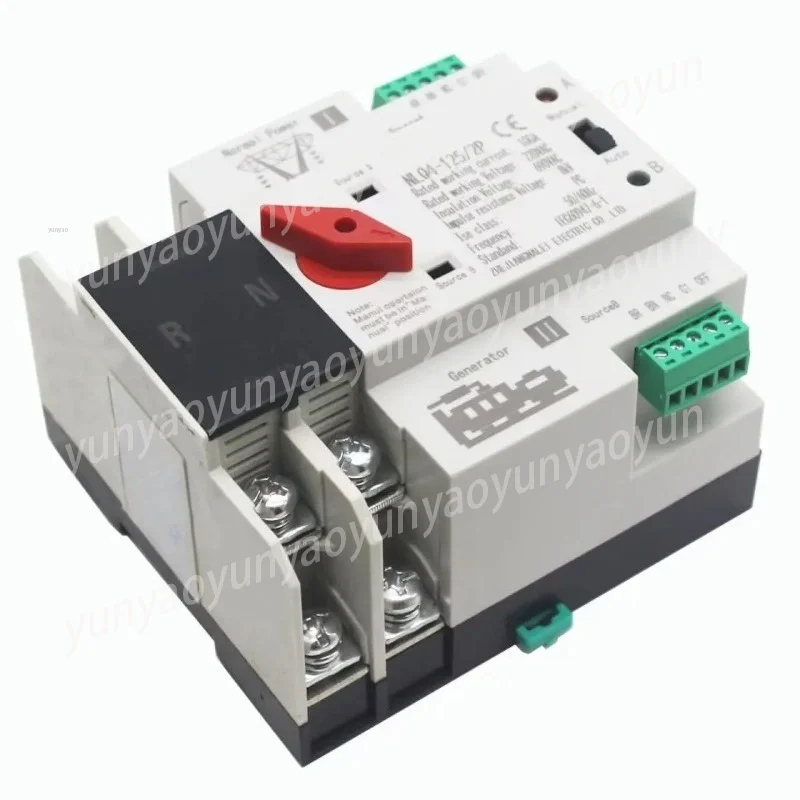 

AC 110 Volts, Dual Power Automatic Transfer Switch 100 Amps, Ensure Continuous Power Supply, Dual Power Switching Device