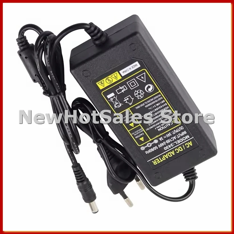 Fonte de alimentação 24v 3a 72w dc5521/25 para t12 946 mini solda e ts101/sh72/t85//gvda adaptador de ferro de solda plugue da ue-A74P