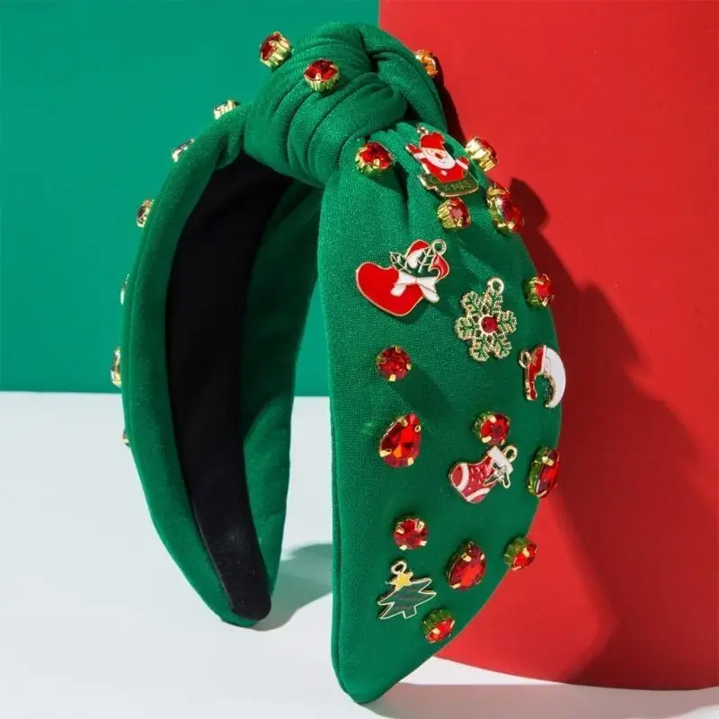 X4YC คริสต์มาสปาร์ตี้อุปกรณ์ประกอบฉากอัญมณีห่วงคอสเพลย์ชุดคอสเพลย์ปีใหม่เวทีคริสต์มาสคริสต์มาส