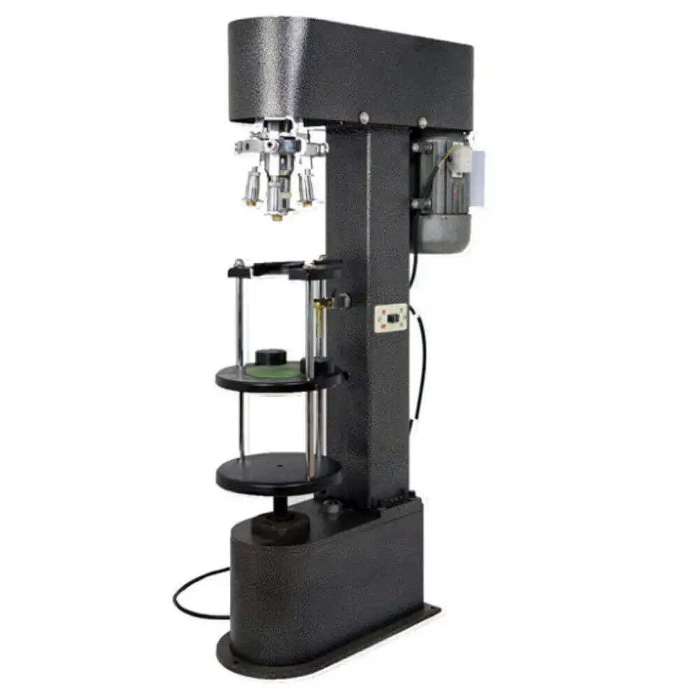 

Automatic Electric Plastic Glass Bottle Aluminum Screw Pressing Capping Sealing Machine for Olive Oil Wine
