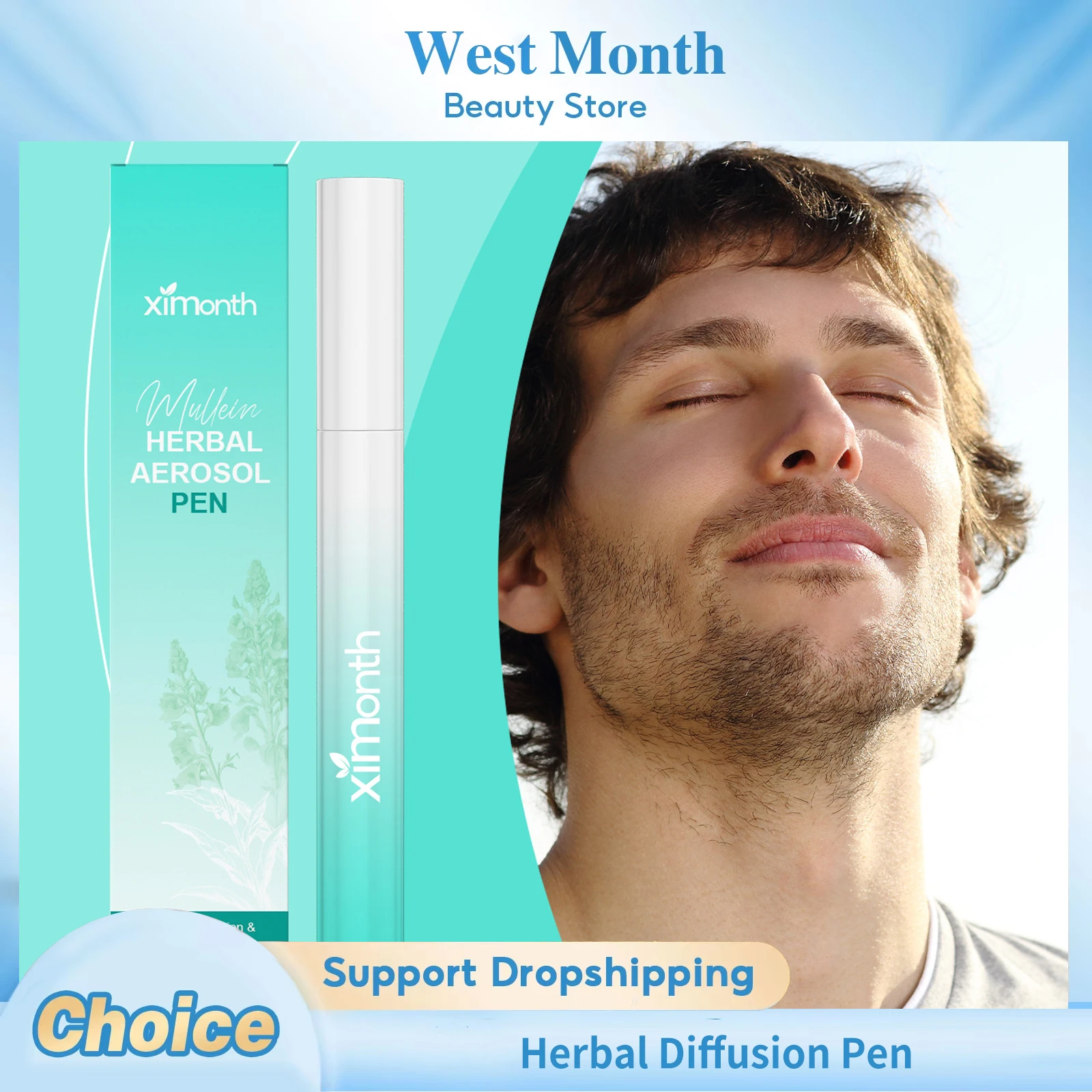 

Herbal Diffusion Pen Clear Breathing Lung Cleansing Repair Damaged Lung Tissue Purifying Respiratory Soothing Inhalation Stick