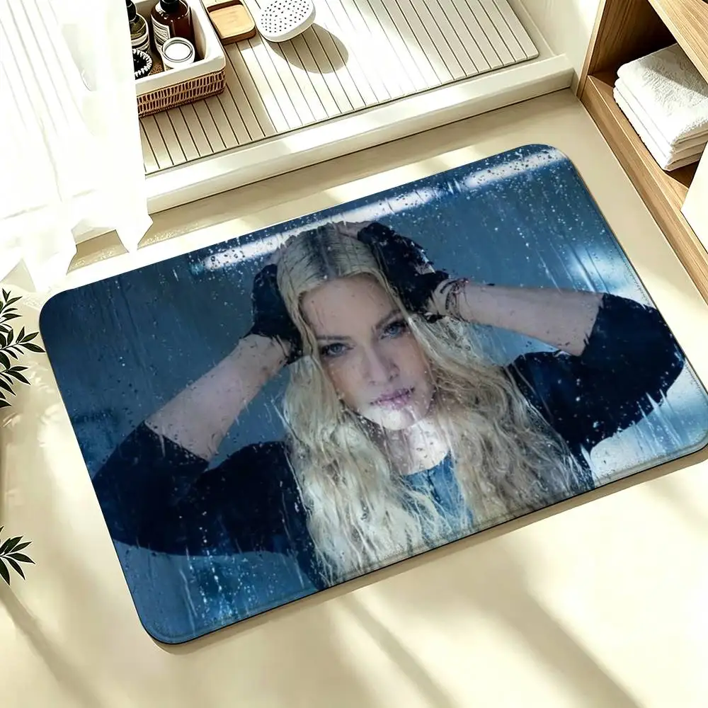 Madonna Confessions I Feel So Free Shower Room Absorbent Small Floor Mat Soft Comfortable Decorative Foot Mat