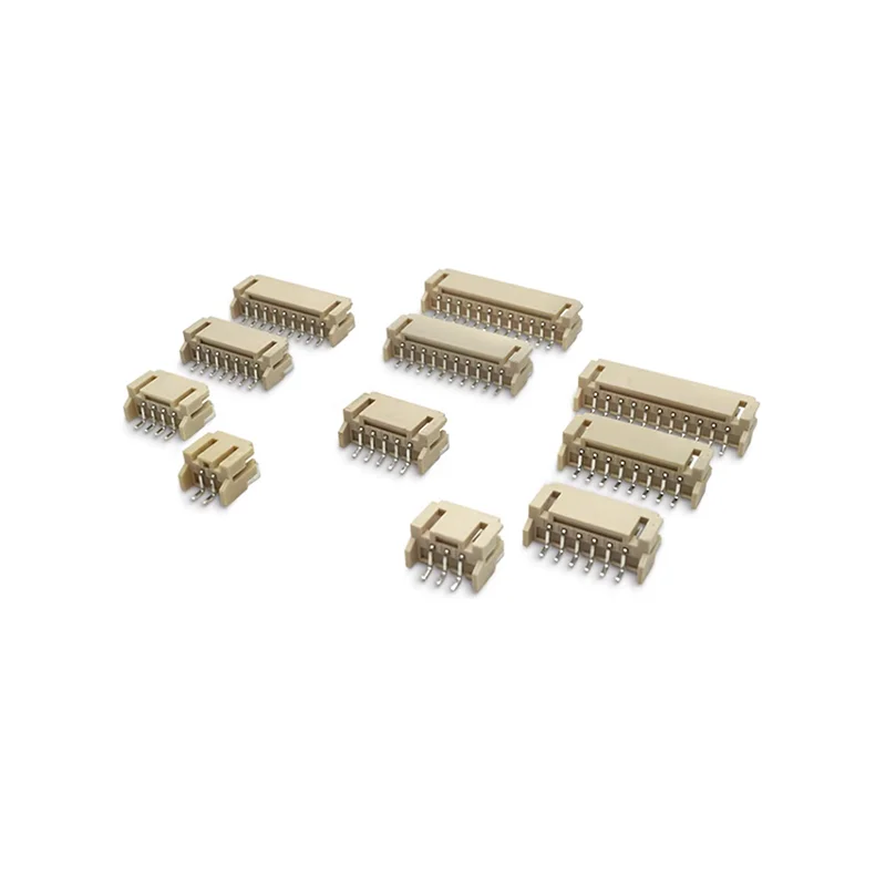 (10Pcs) PH2.0 Horizontal Patch Connector 2.0mm Pitch Horizontal SMT Socket 2P 3P 4P 5P 6P High Temperature Resistant