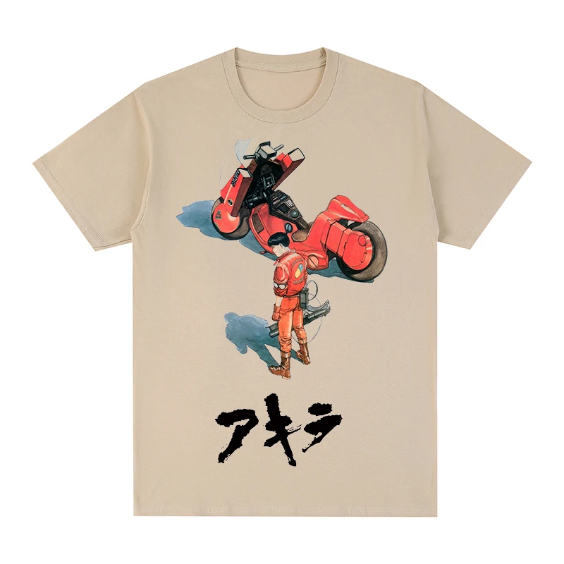 Akira Otomo Katsuhiro 1988 Natural Manga Tokyo vintage T-shirt Cotton Men T shirt New TEE TSHIRT Womens Tops