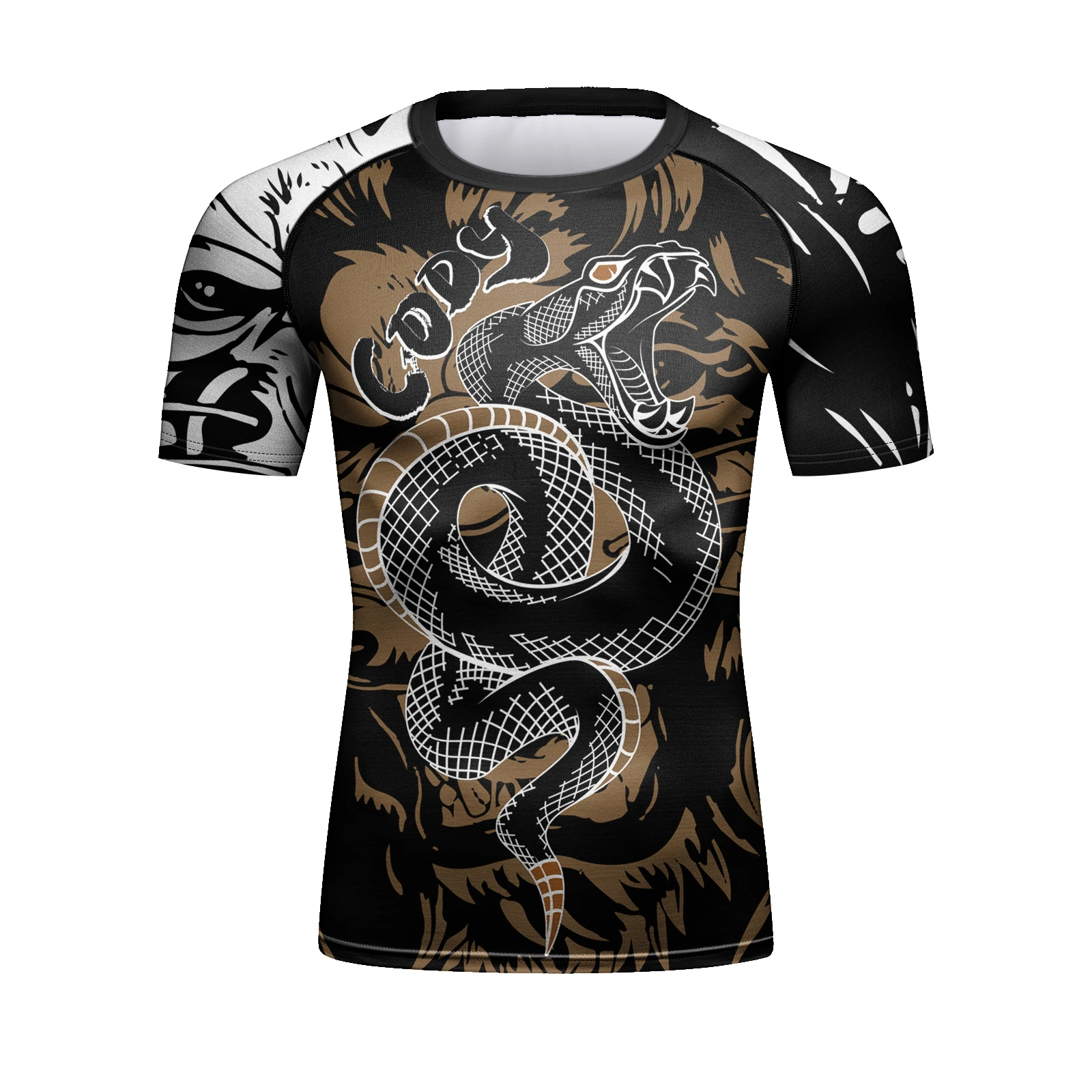 CODY LUNDIN Sublimation y2k Long Sleeve Men T-Shirts Gym Clothing Male Tops Dragon Graphic t shirts For MMA BJJ Rashguard Sets