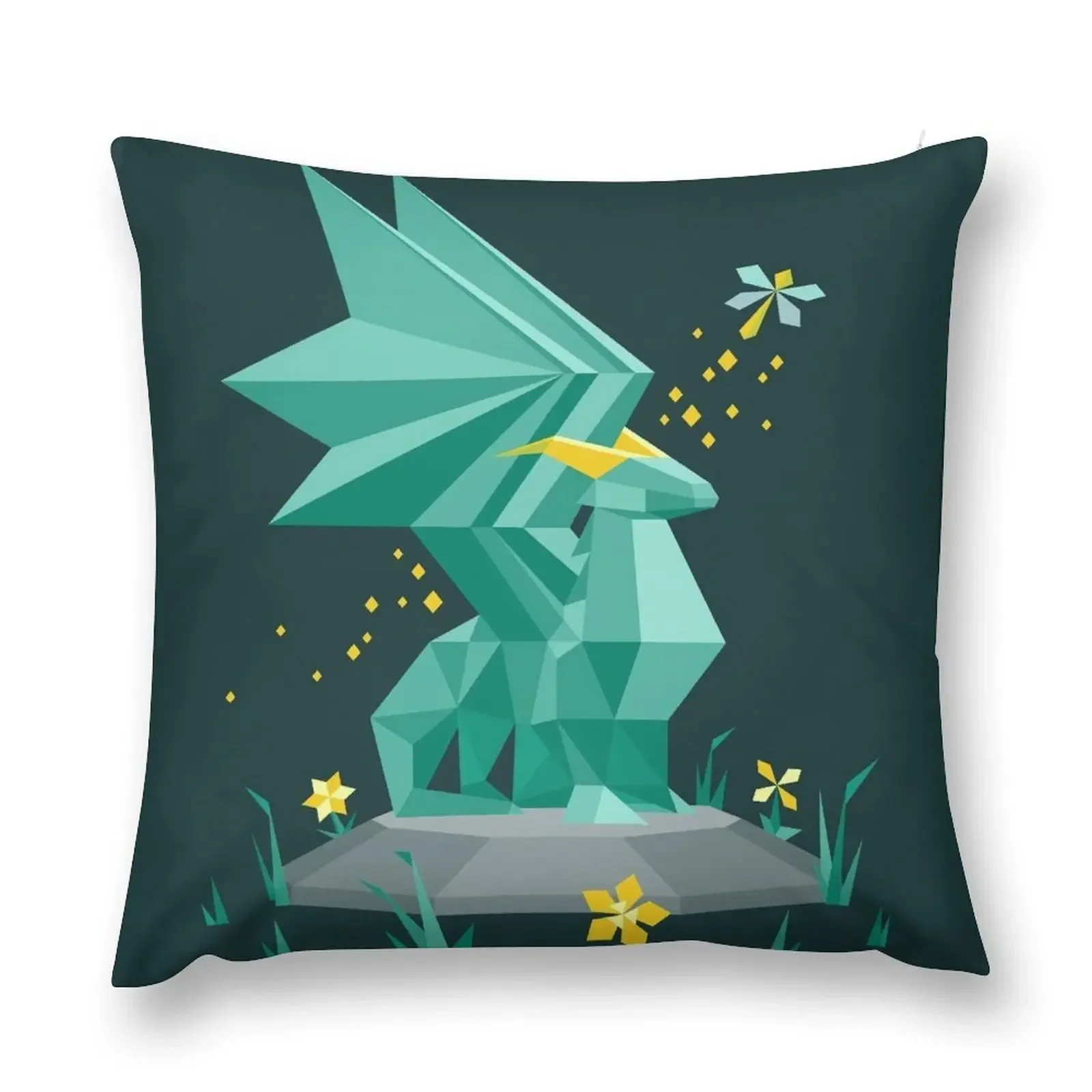 Crystal Guardian Throw Pillow Pillowcases Christmas Covers For Cushions pillow