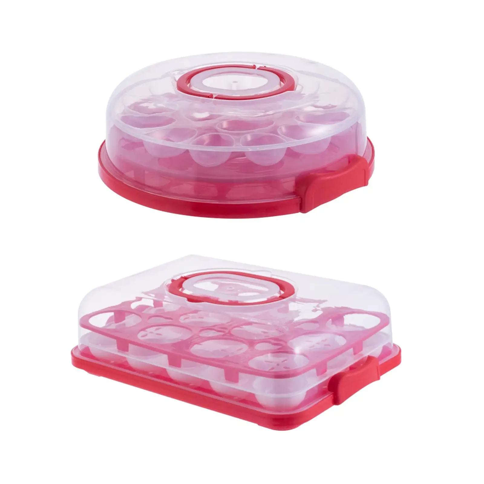 

Cake Carrier with Cover, Cake Transport Storage Container, Multipurpose Pie