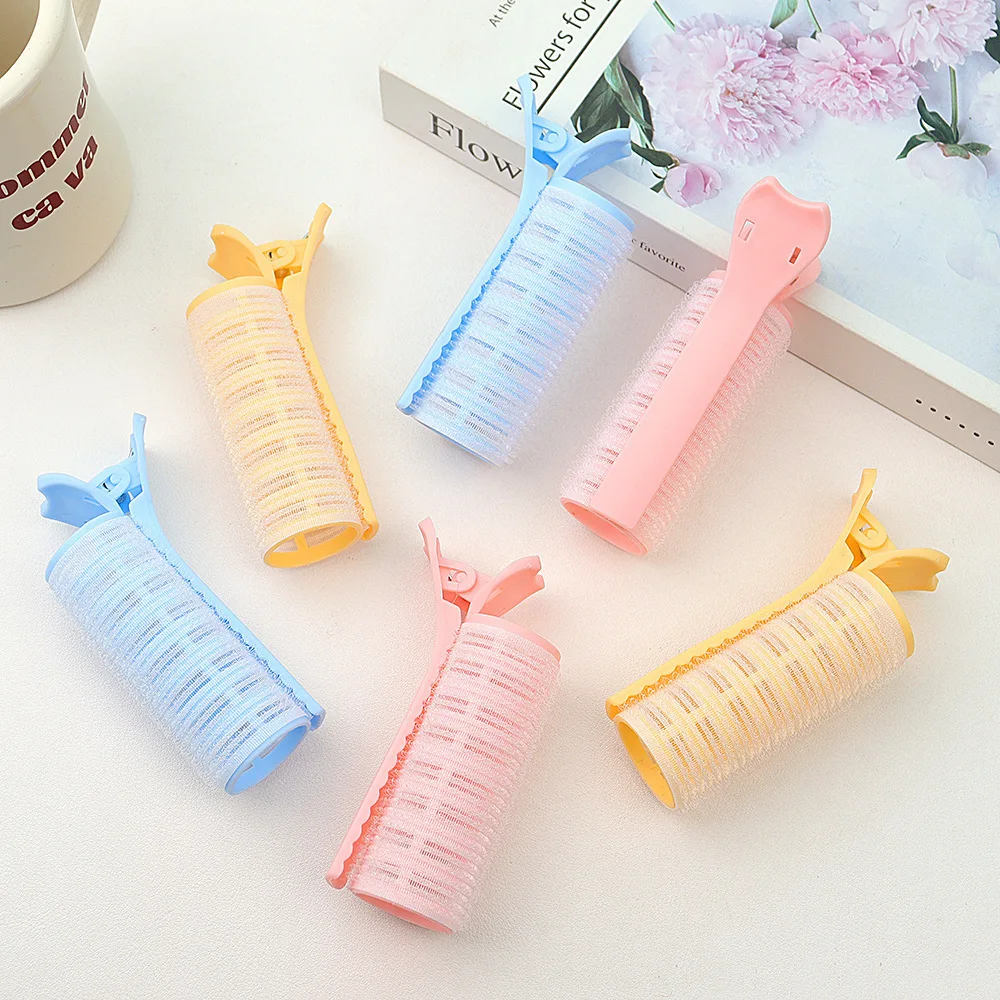 

Bangs Curling Irons Lazy Hair Roller Fluffy Style Clips Air Overnight Curling Heatless Curler Root DIY Hair Styling Accessories