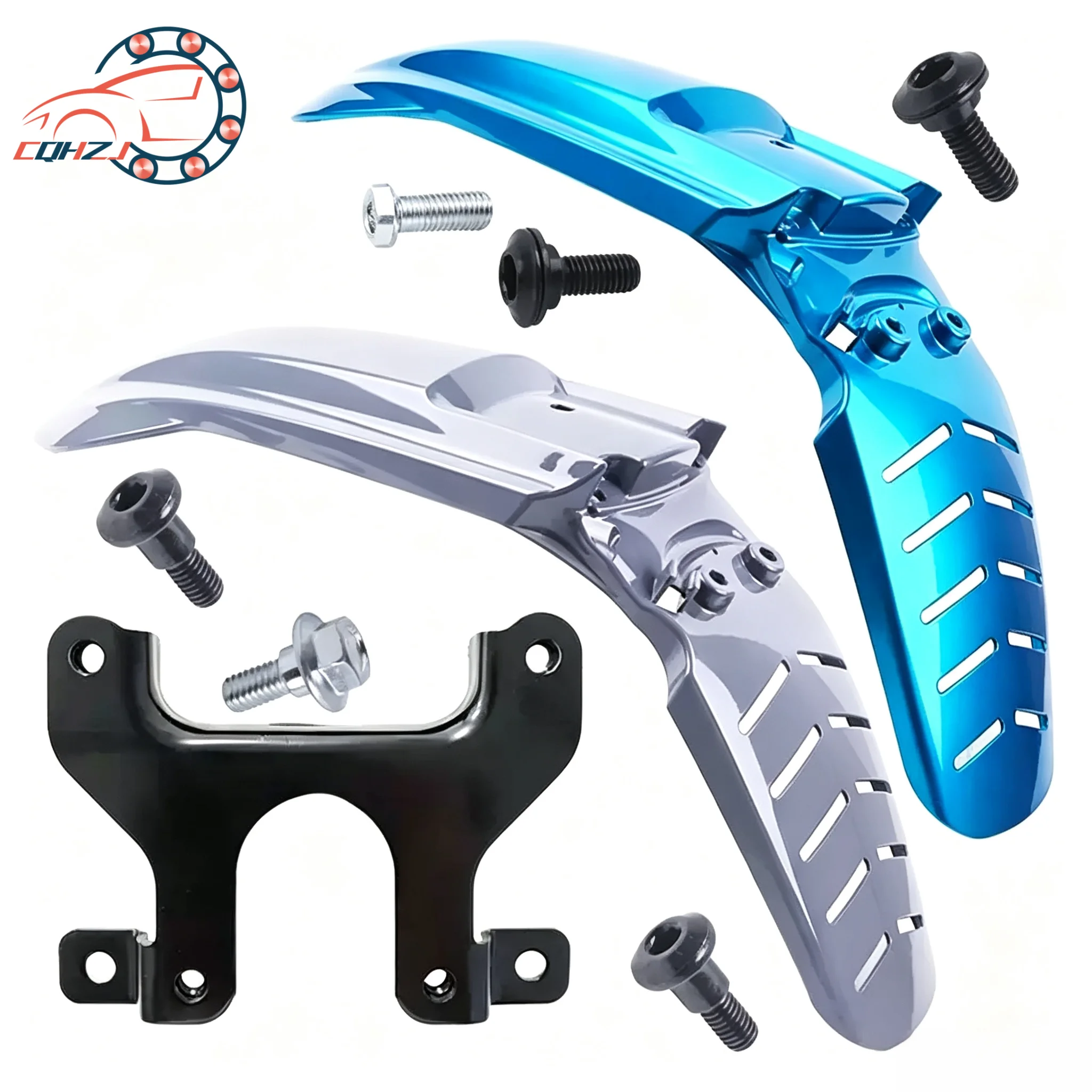 CQHZJ Front Fender Left Right Trim Plate Mud Tile Shield High Low Fender For CFMOTO 450MT 400-8A