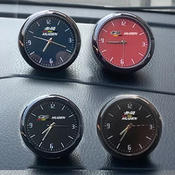 Car Quartz Decoration Clock Auto Dashboard Watch For Mugen Accord Civic Si Odyssey Fit CR-V CR-Z Vezel ZR-V Zest WR-V XR-V UR-V