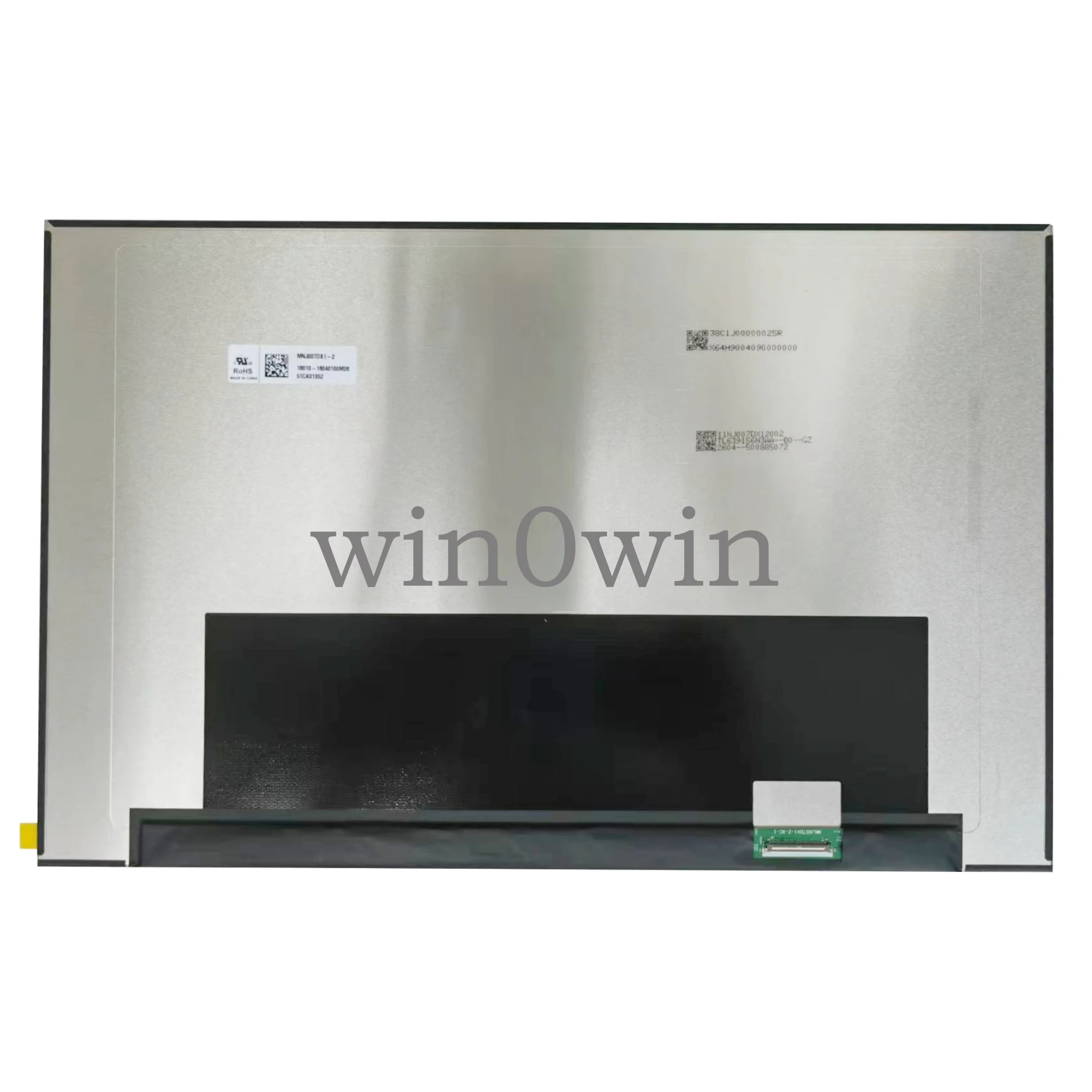 MNJ007DX1-2 2560X1600 18.0'' IPS 300Hz Laptop LCD Screen Display Panel