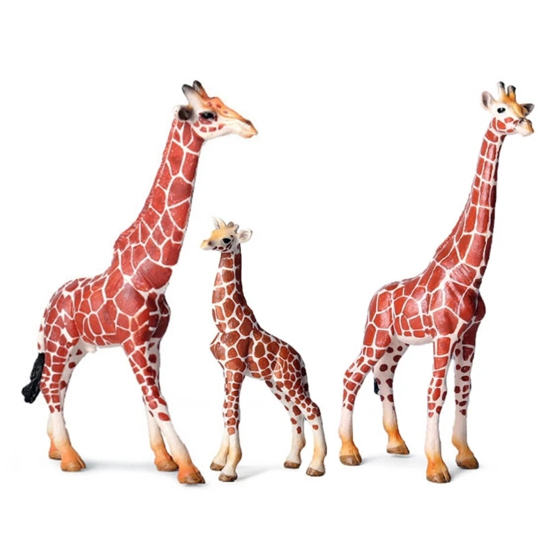 Realistic Giraffe Model for Science Exhibits and Classrooms Wildlife Model