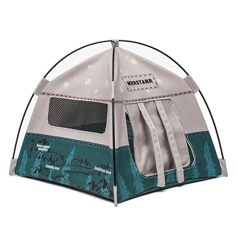 1:12 Scale Mini Camping Tent Model Dollhouse Simulated Pink Decorative Display Ornament