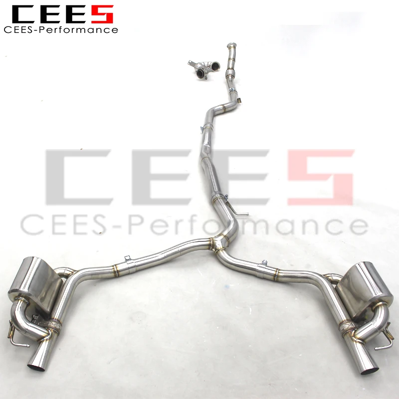 

CEES Full Exhaust Pipes For Mercedes-Benz GT43 AMG 3.0T 2019-2023 Escape Stainless Steel Catback Car Exhaust Muffler Downpipes