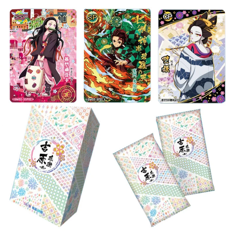 Demon Slayer Little Dinosaur Anime Characters Nanjirou Nezuko Agatsuma Zenitsu Hashibira Inosuke Collection Card Birthday Gift