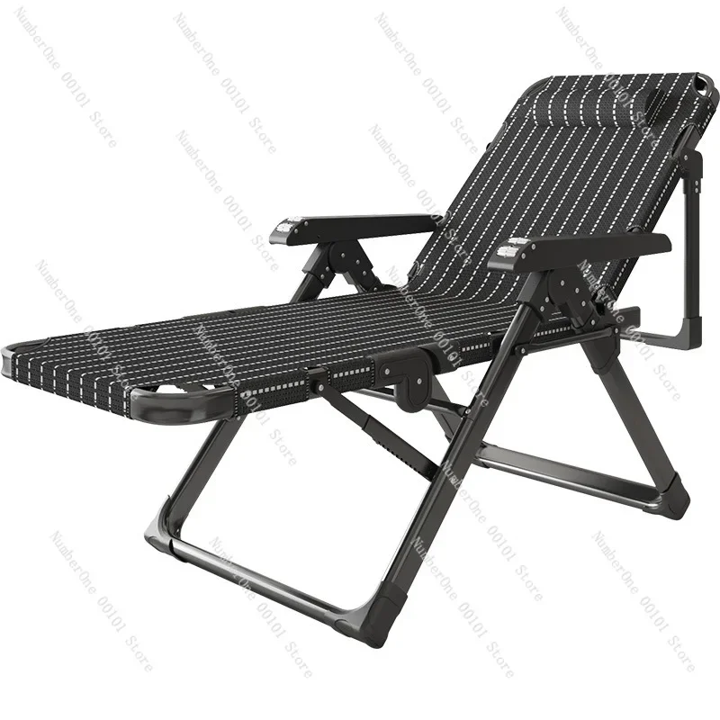 Deckchair folding office siesta siesta chair summer beach home balcony leisure lazy backrest chair