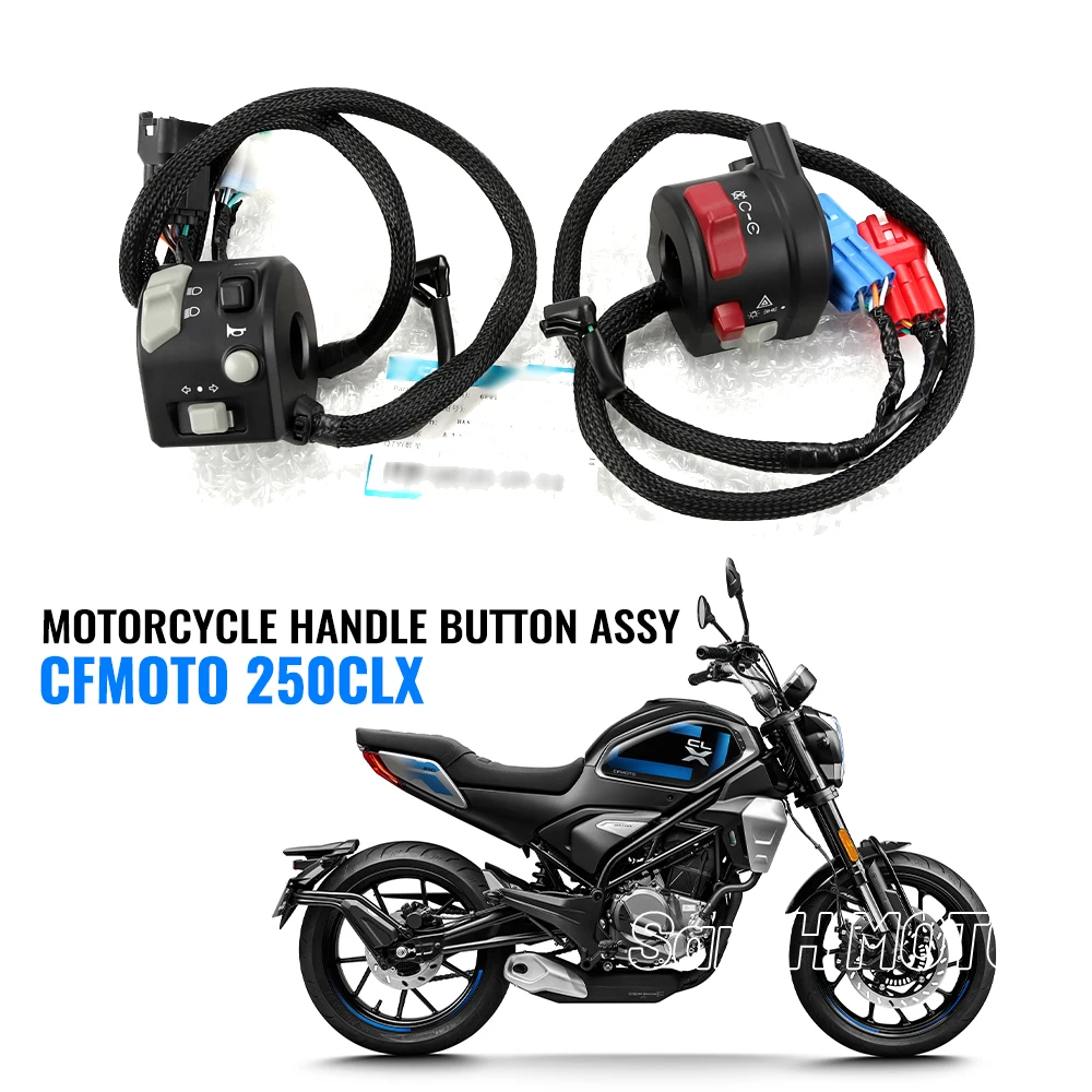 

Hand switch handle For CFMOTO 250CLX 250 CLX Original Accessories handle to activate horn ignition headlight steering switch
