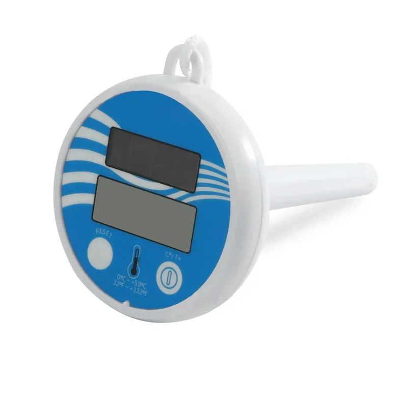 

:Floating Digital Pool Thermometer Solar Powered Outdoor Pool Thermometer Waterproof LCD Display Spa Thermometer
