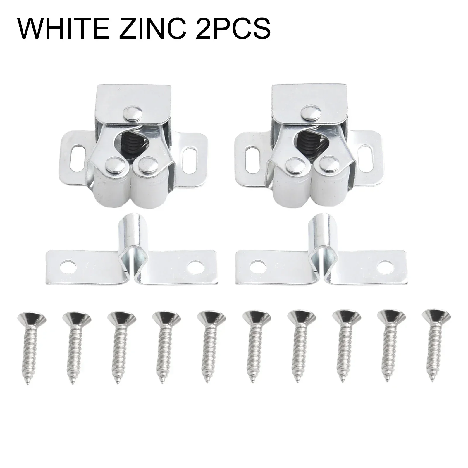 Bantam Door Cabinet Locks 32*15*13.5mm 4 Colours Accessories Cabinet Door 2pcs Clips Iron Replacement Spare Parts