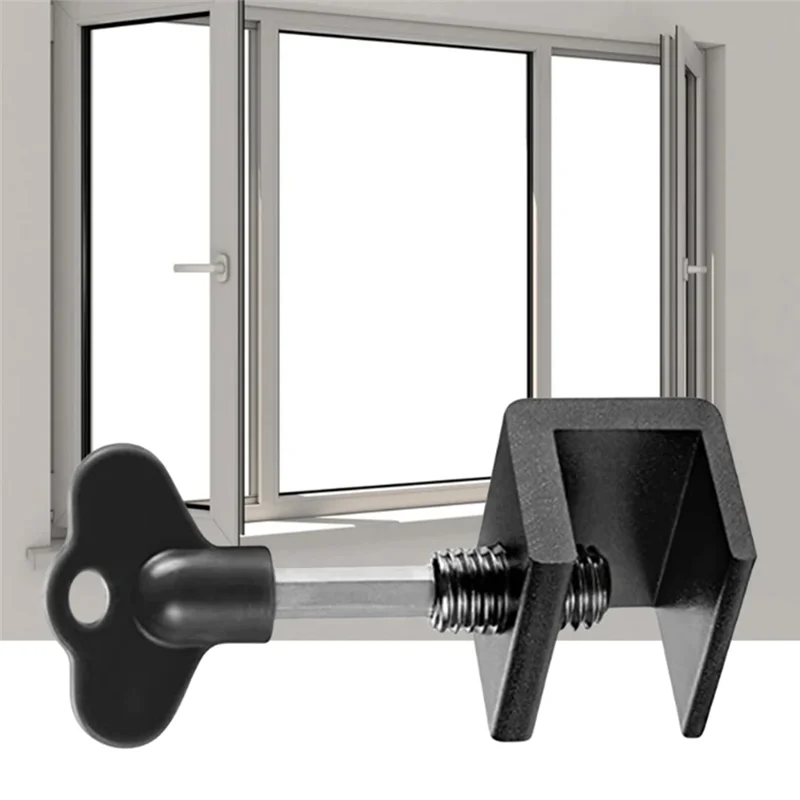 

20Pcs Single Hole Door Locks Sliding Door Lock Window Safety Lock Windows Restrictor Stopper Anti-Theft Cabinet Locks Durable