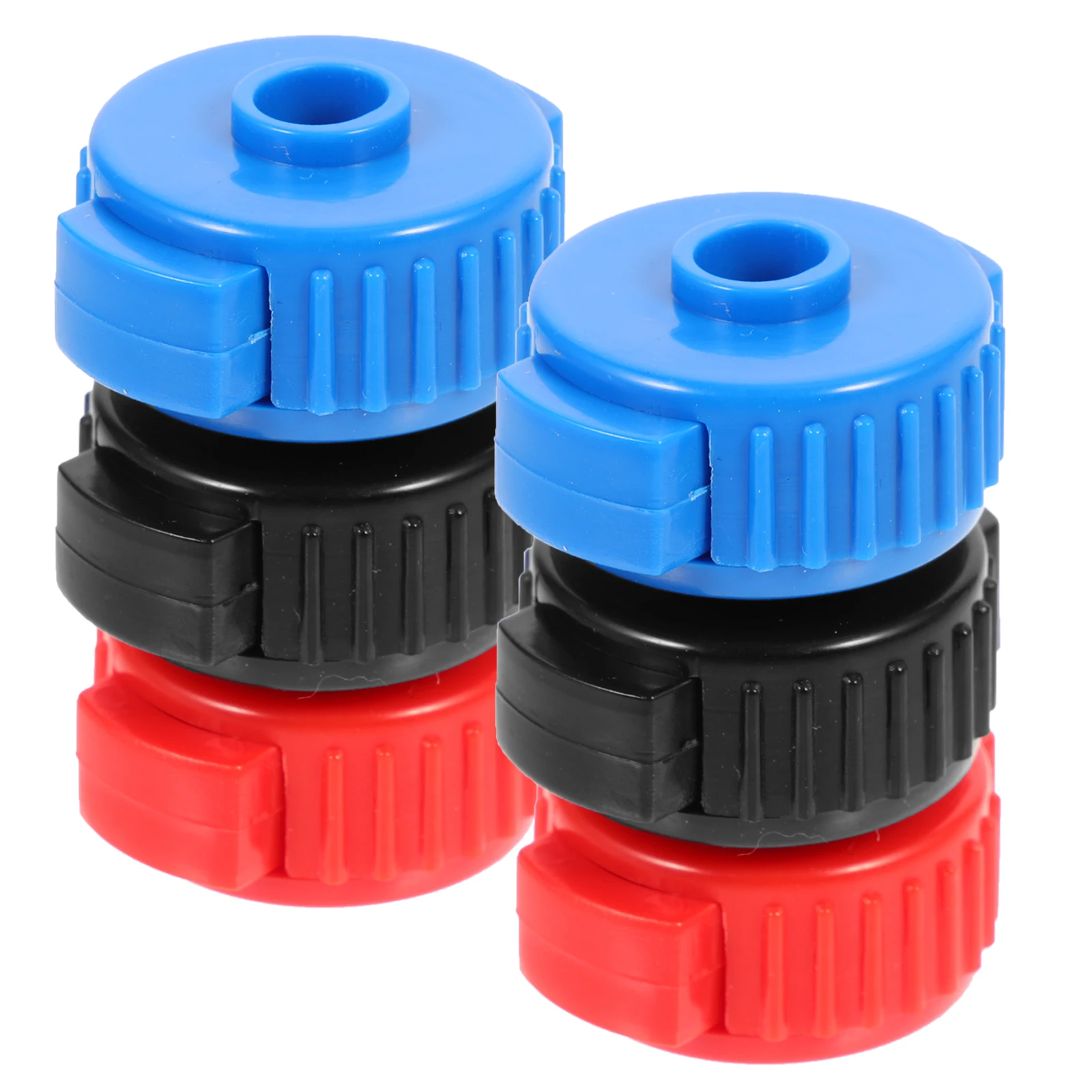 

6 Pcs Quick Release Hat Nuts Cymbal Cover Fixing Accessories to Disassemble Drum Plastic for Universal