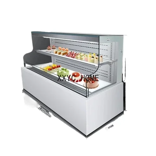 

Licznik z osłoną przeciwwiatrową Szafka na kanapki Otwarty lada na ciasto Szafka chłodnicza Zamrażarka Pikantna gorąca świeża