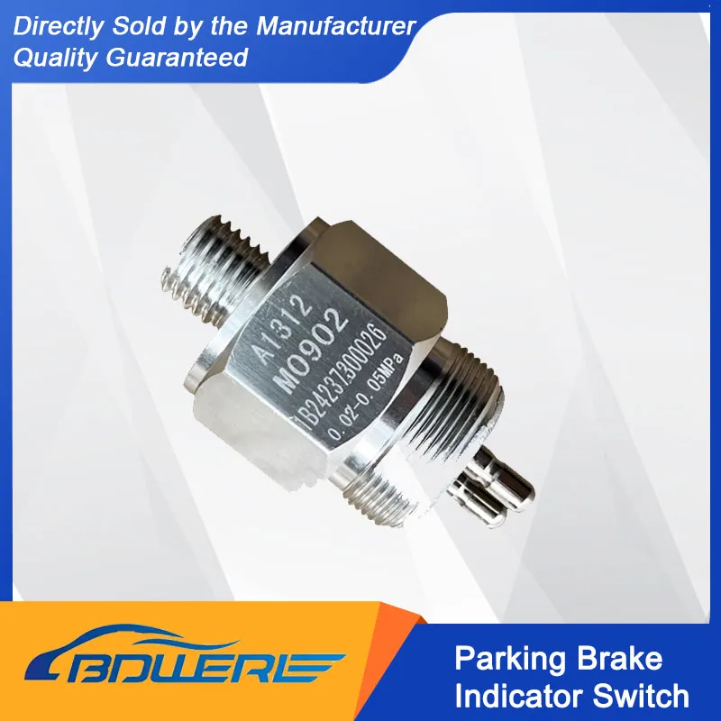 

Parking Brake Indicator Switch and Handbrake Switch for FOTON Aoling, Oumakon, Auman, Kangrui - 1B24237300026, L0373042022A0