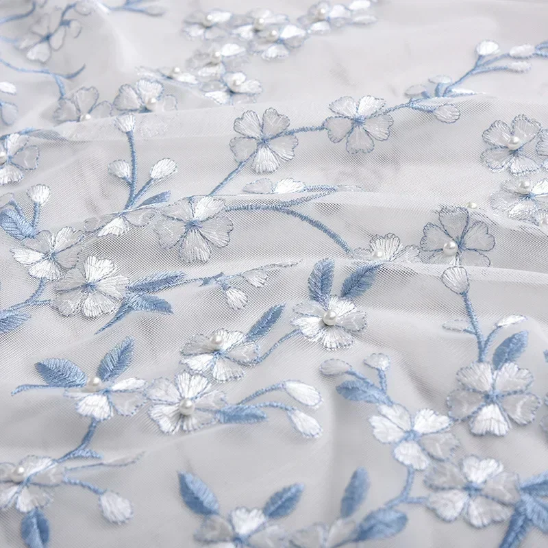 

New Embroidered Screen Curtain Customize Living Room Balcony Bedroom Modern Embroidery Window Screen White Yarn