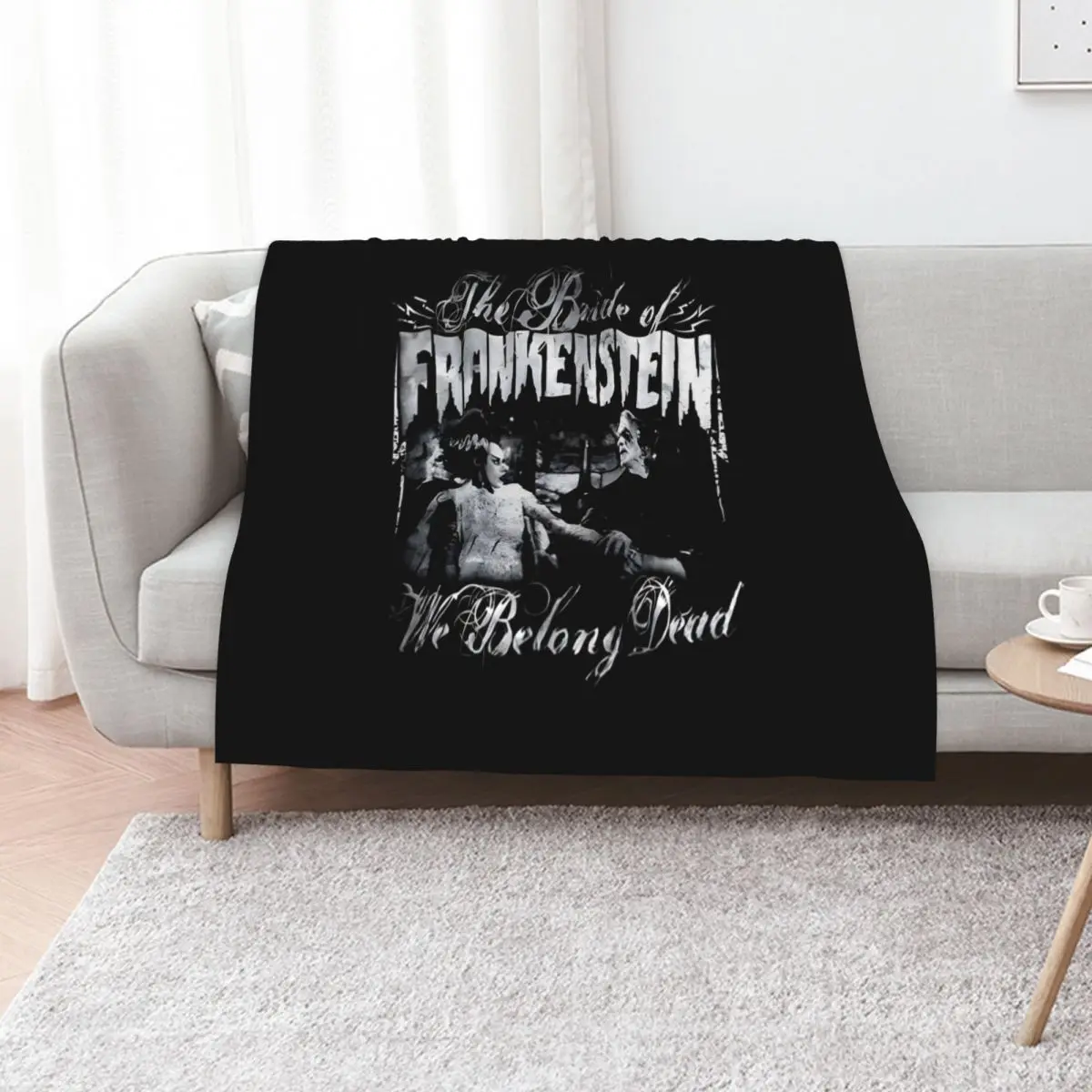 

Bride Of Frankenstein retro Throw Blanket Summer Luxury for sofa Tourist Blankets