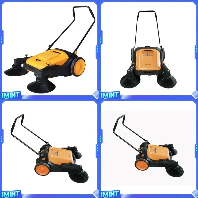 SUNBON S480 Walk-Behind Road Sweeper with Cold Water Cleaning Manual Operation 20 Cleaning Path 1200W Power 1 Year Warranty