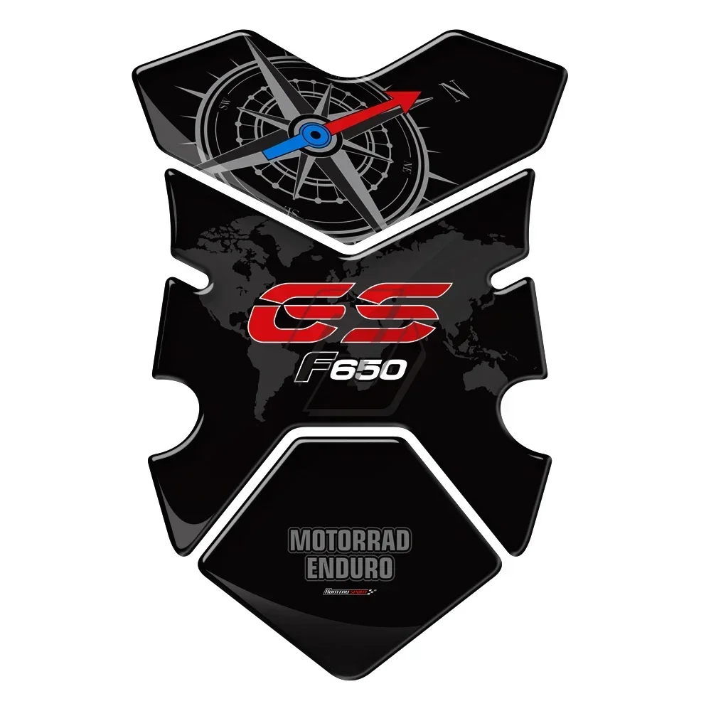 Untuk BMW F650GS Tankpad F650 GS 2008-2012 3D Stiker Pelindung Bantalan Tangki Bahan Bakar Sepeda Motor