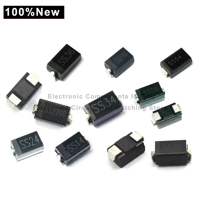 250pcs SMD TVS Diodes SMAJ58A SMAJ60A SMAJ64A SMAJ70A SMAJ75A SMAJ78CA SMAJ80CA SMAJ85CA SMAJ90CA SMAJ100CA SMAJ110CA 400W 5A