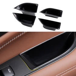 Car Accessories for Vauxhall Opel Insignia 2018 2019 2020 2021 2022 Plastic Inner Front & Rear Door Storage Box Organizers 4pcs