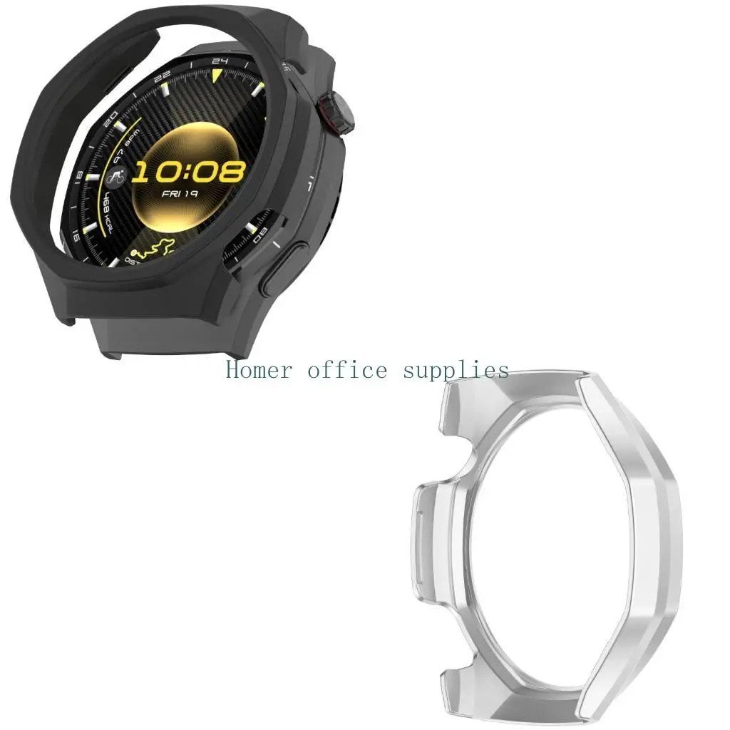 

K43B Fashionable Semi Enclosed Watch Case Skin Shockproof For 46mm Wearable