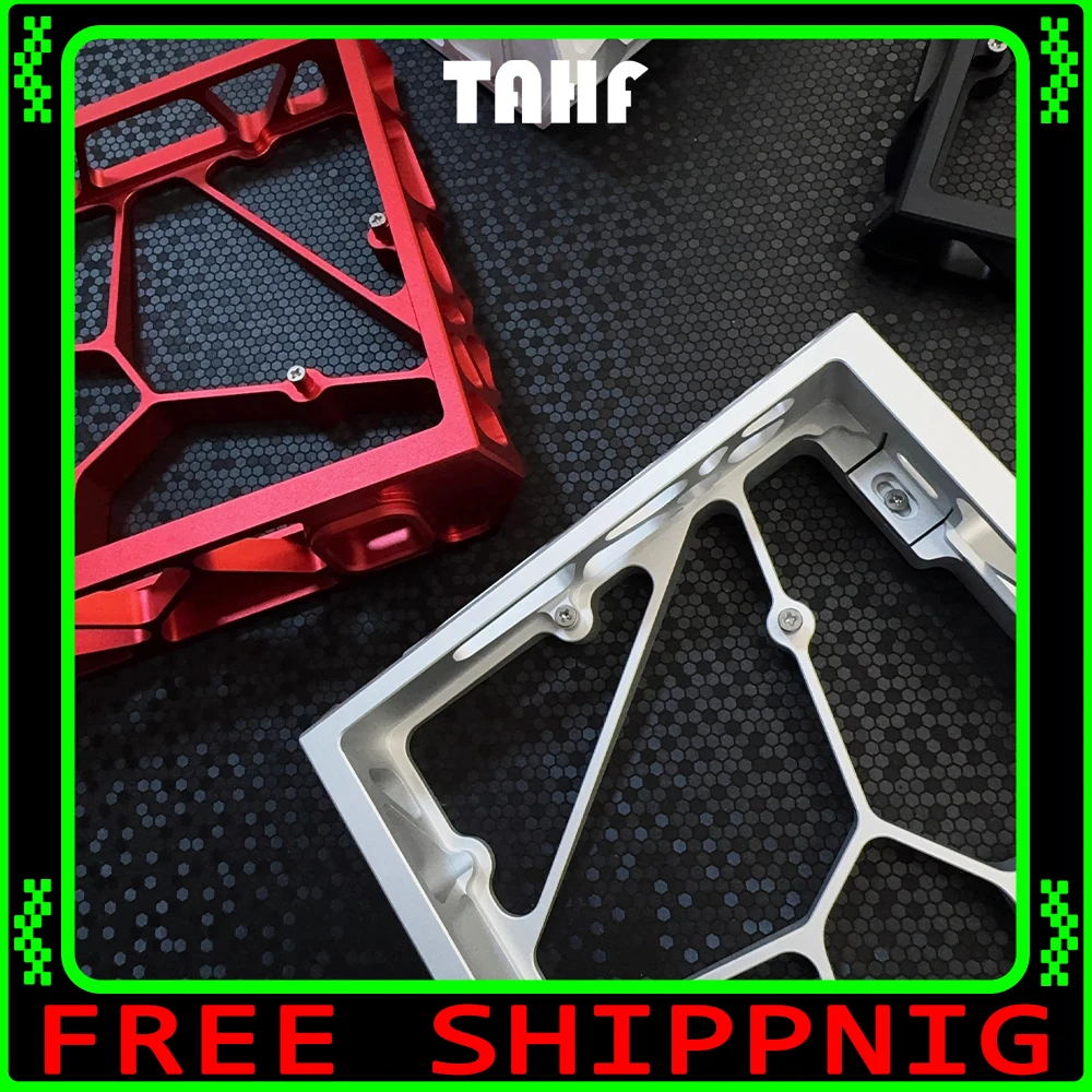 

Tahf R60 Case Aluminum Material Tray-mount Hell Out Aluminium Alloy Magnetic Switch Keyboard Case Cover Gh60 for Wooting60 Gamer