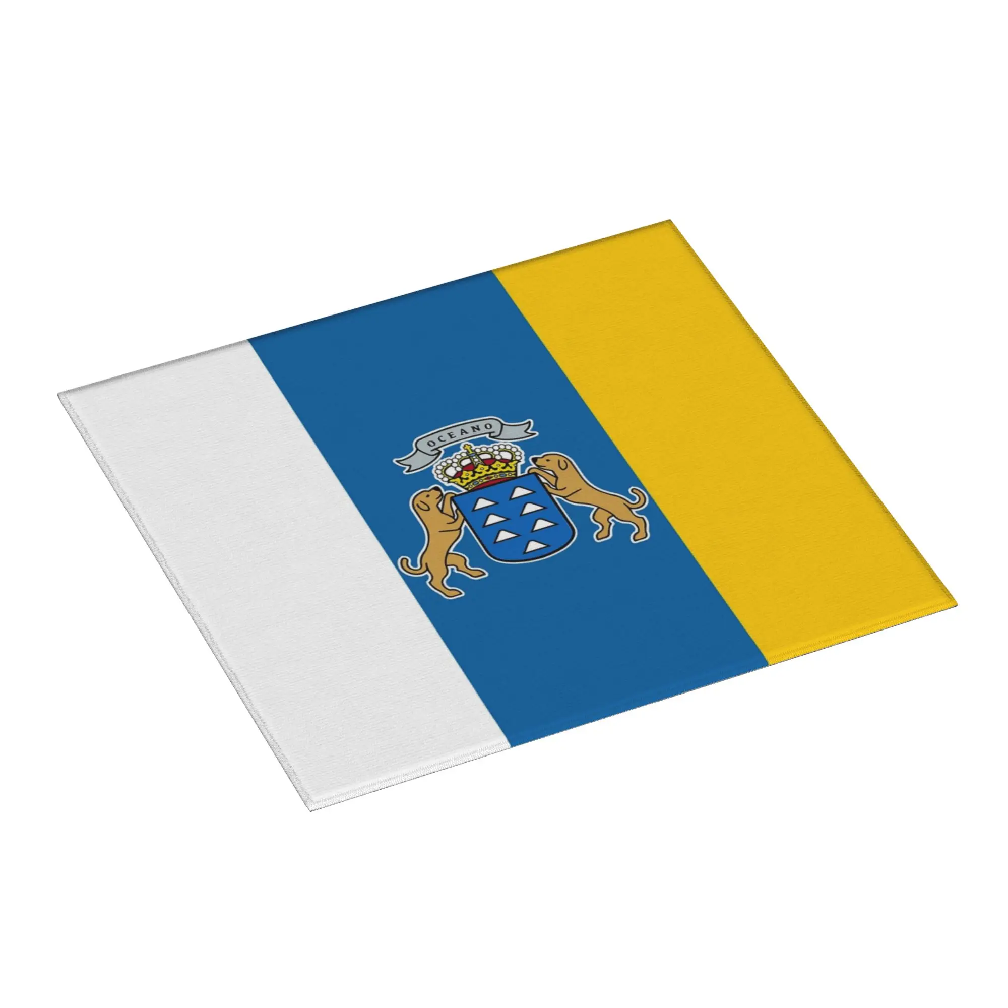 Drying Mat For Kitchen Canary Island Flag Barware Tableware Oil Proof Reusable Flag Of Spain Washable Kitchen Sink Drying Pad
