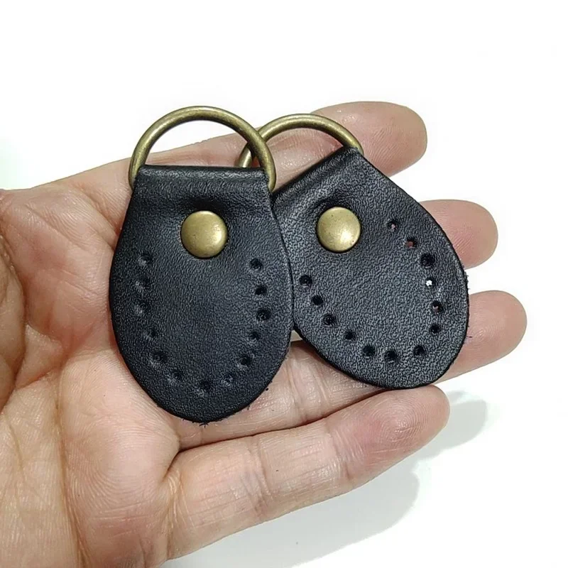 1 par de accesorios para billetera, anillo semicircular en D, costura hecha a mano, bolsos de mano, anillo en D, cartera, botones de caballo de Metal