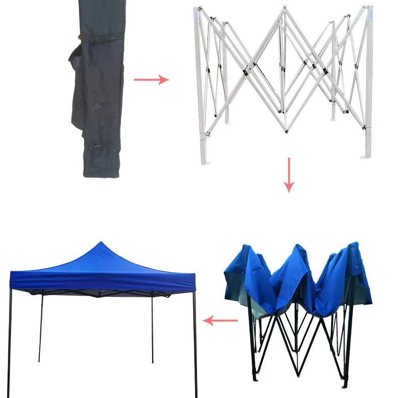 

Outdoor Hot Selling and High-quality Telescopic Awning Car Shed Pop-up Canopy Trade Show Tent