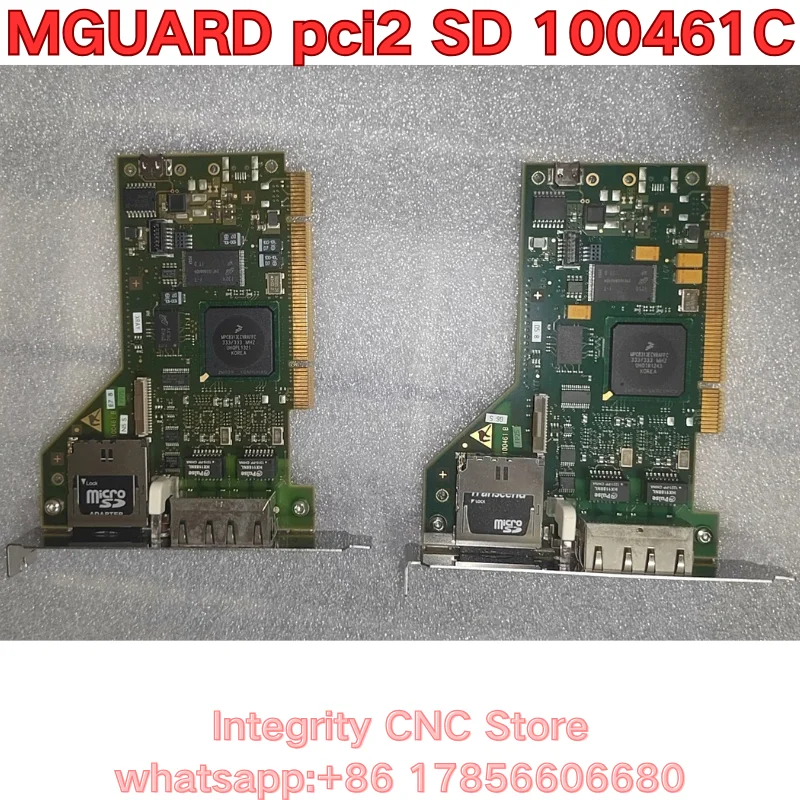

Second-hand MGUARD pci2 SD 100461C firewall network card function test is normal