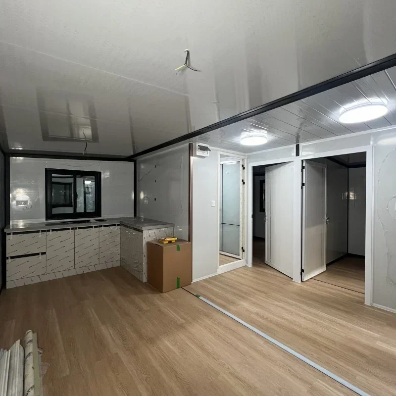 Customized Special Design 20 Ft Luxury Model House Prefab Modular Homes Expandable Container House Prefab Houses